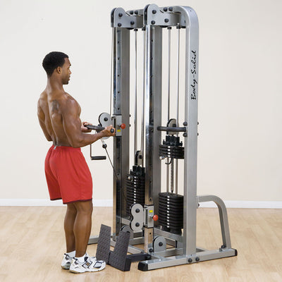 Body-Solid Pro Clubline SDC2000G Dual Cable Column - Steekgewichten