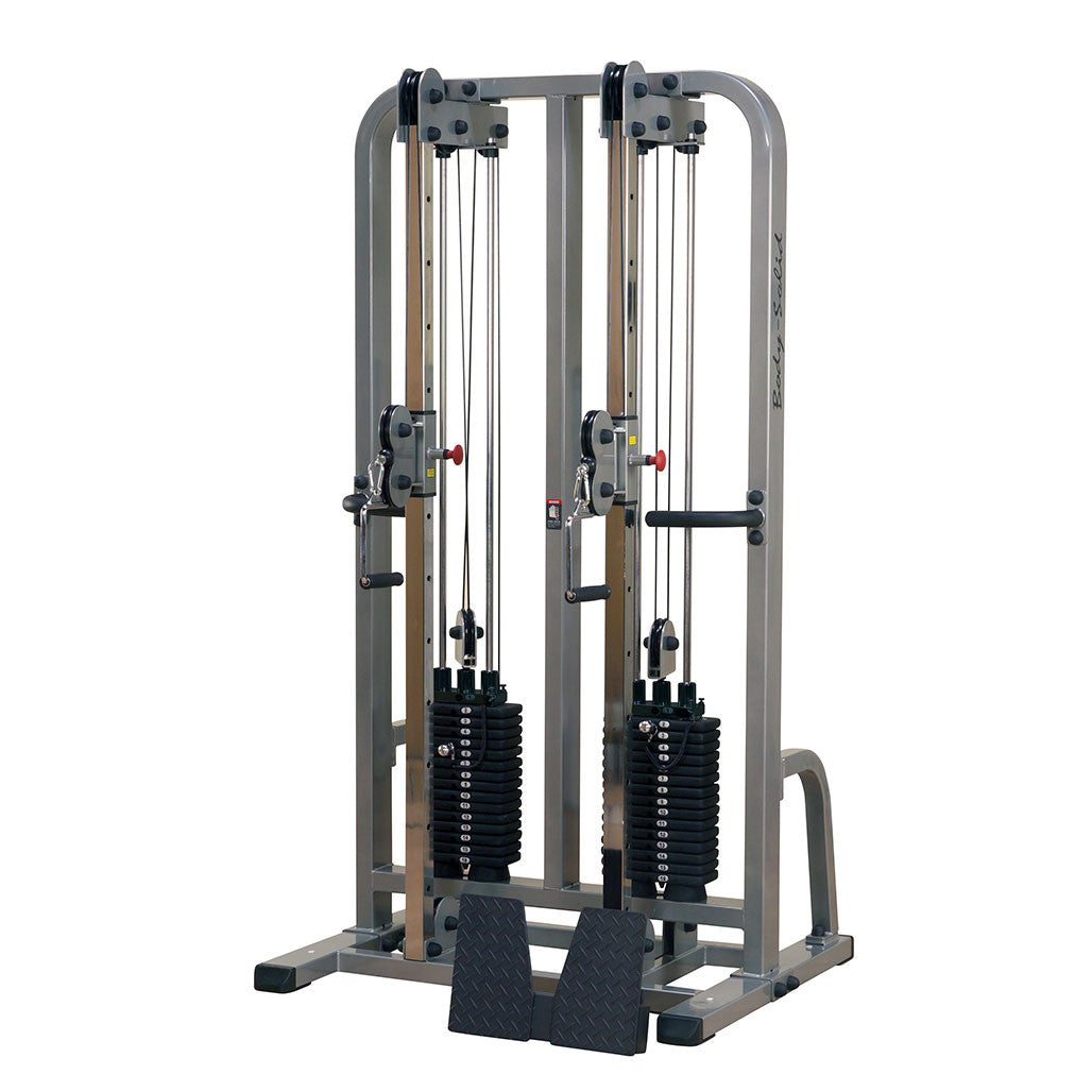 Body-Solid Pro Clubline SDC2000G Dual Cable Column - Steekgewichten