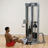 Body-Solid Pro Clubline SDC2000G Dual Cable Column - Steekgewichten