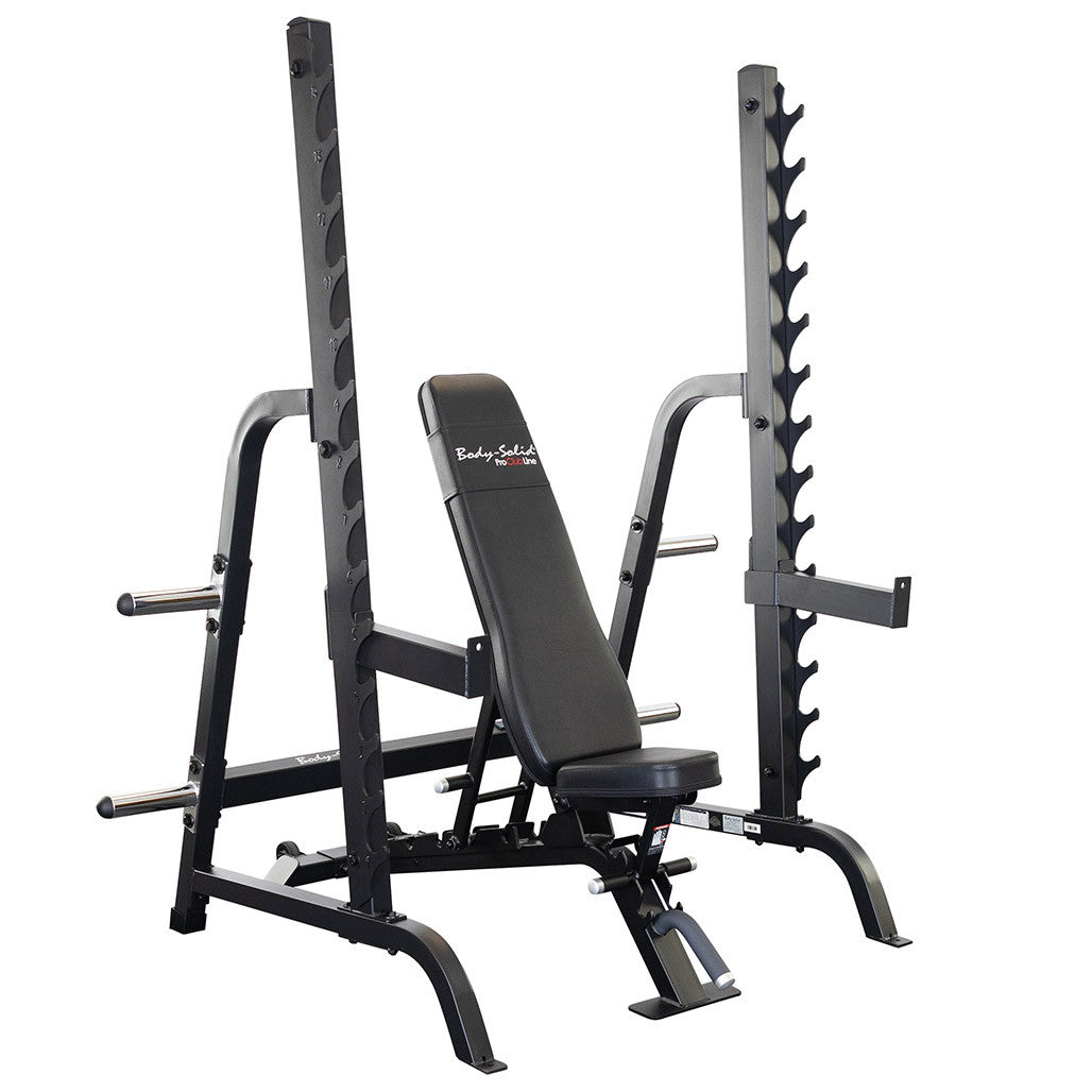 Body-Solid SDIB370 - Bench & Squat Rack Combo