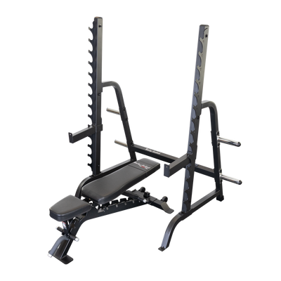 Body-Solid SDIB370 - Bench & Squat Rack Combo