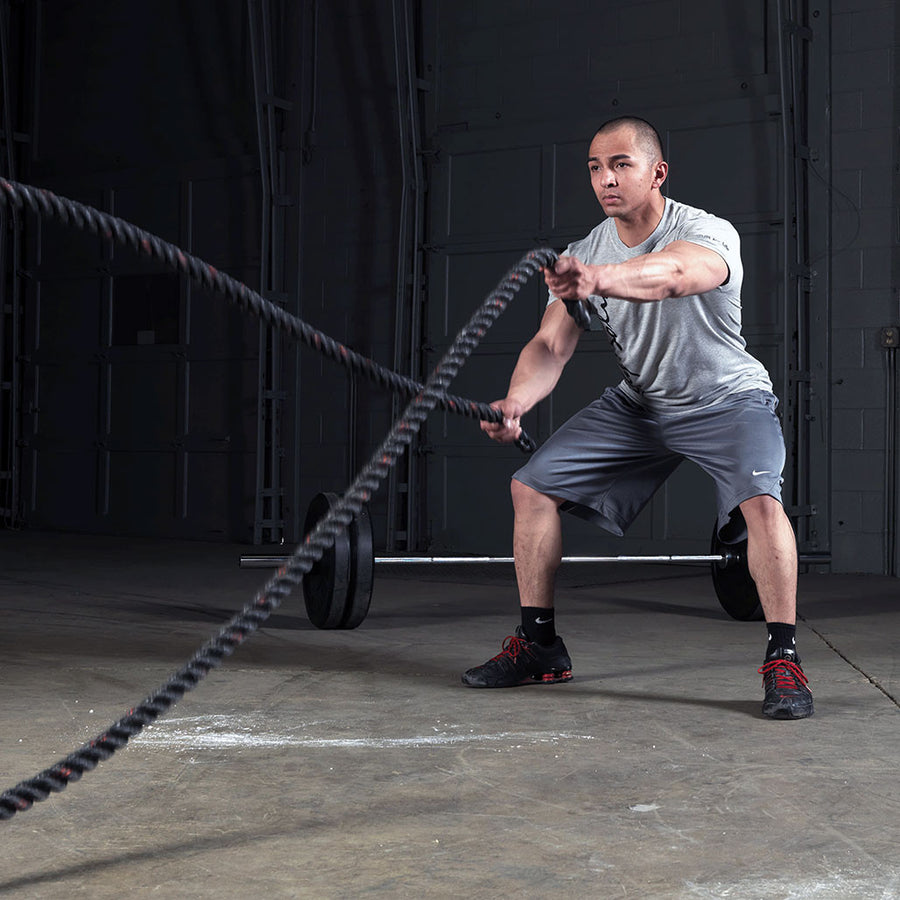 Body-Solid Tools BSTBR Battle Rope - 38 mm / 50 mm & 915 cm / 1524 cm