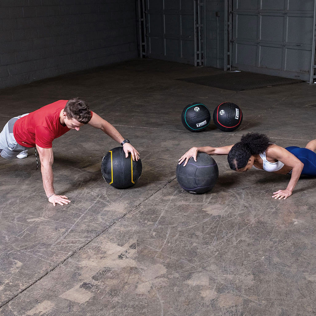Body-Solid Tools BSTHRB Heavy Rubber Wall Balls - 9 KG t/m 32 KG