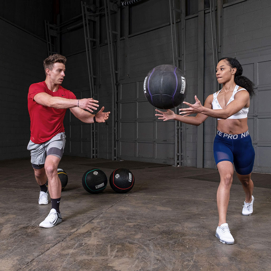 Body-Solid Tools BSTHRB Heavy Rubber Wall Balls - 9 KG t/m 32 KG