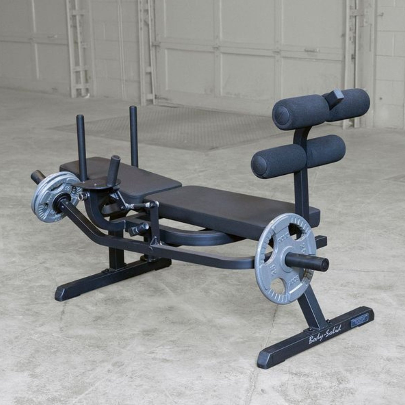 Buikspierbank - Body-Solid GAB100B zwart