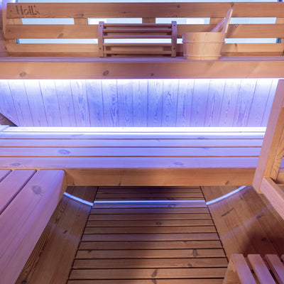 Buiten barrel sauna voor 5/6 personen - Holl's Orphee 240