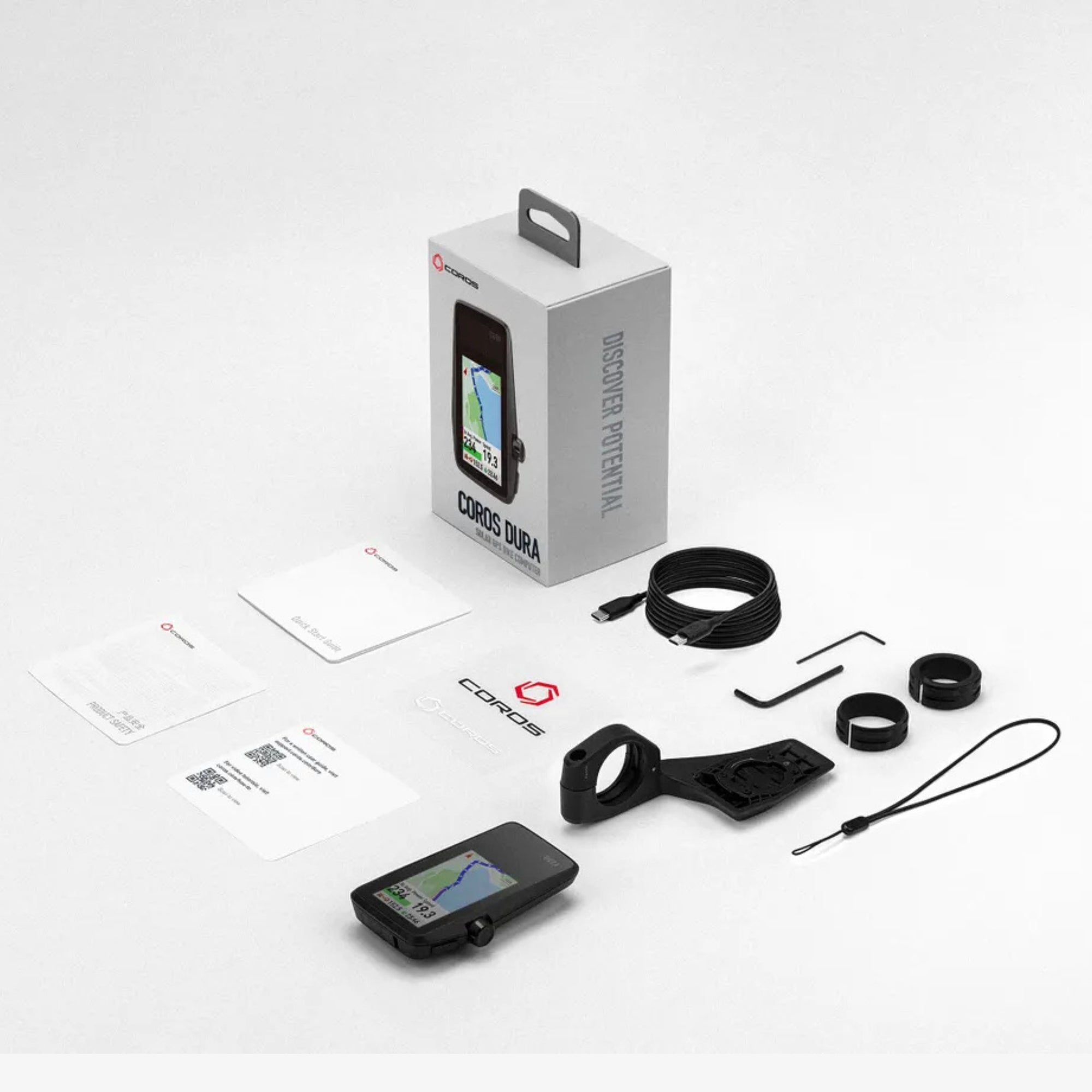 Coros ACC Dura Solar GPS Bike Computer - Fahrradcomputer