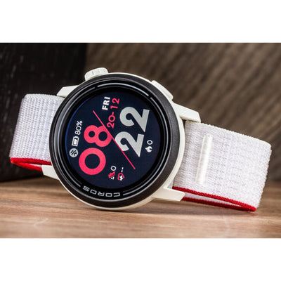 Coros PACE 3 Nylon Chalk (wit) - GPS Sport & Adventure Watch / Multisporthorloge