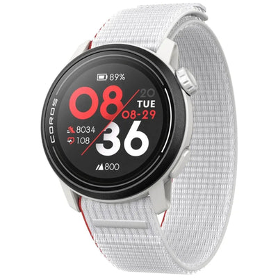 Coros PACE 3 Nylon Chalk (wit) - GPS Sport & Adventure Watch / Multisporthorloge