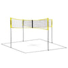 Kruisnet voor volleybal/badminton met 4 personen - multifunctioneel - Crossnet