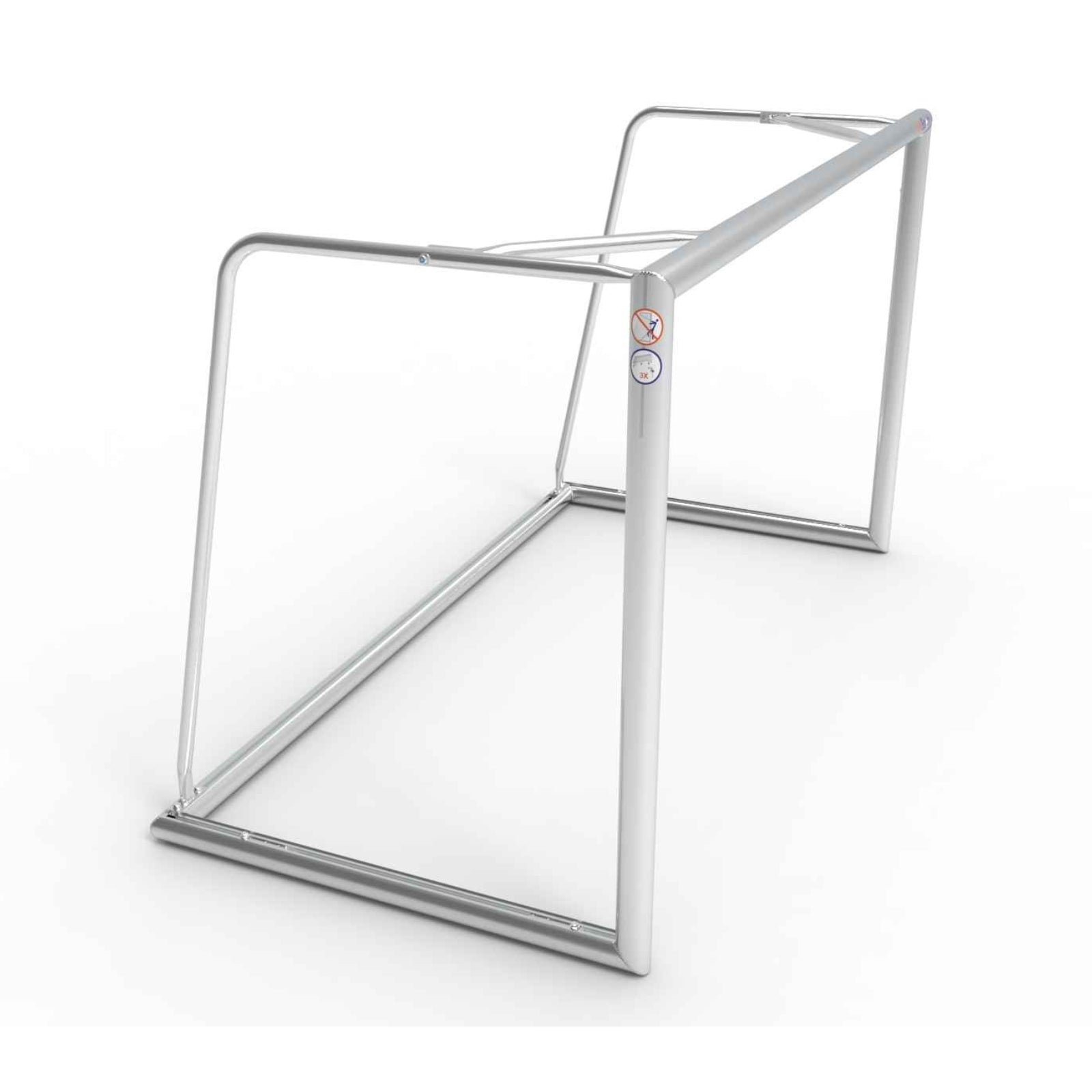 Demontabel aluminium voetbaldoel - Alusport TR2062D - 2 x 1,2 m