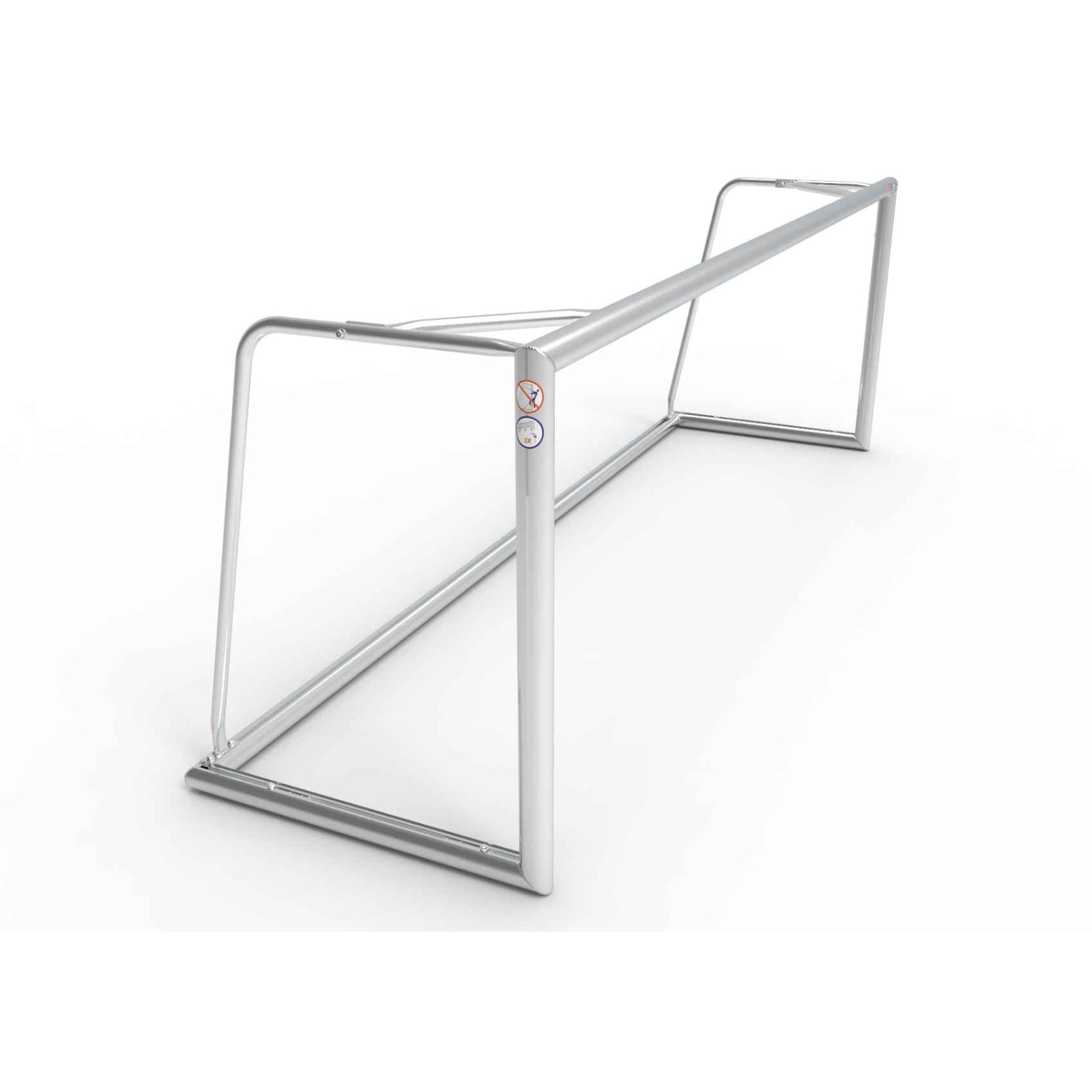 Demontabel aluminium voetbaldoel - Alusport TR3062D - 3 x 1 m