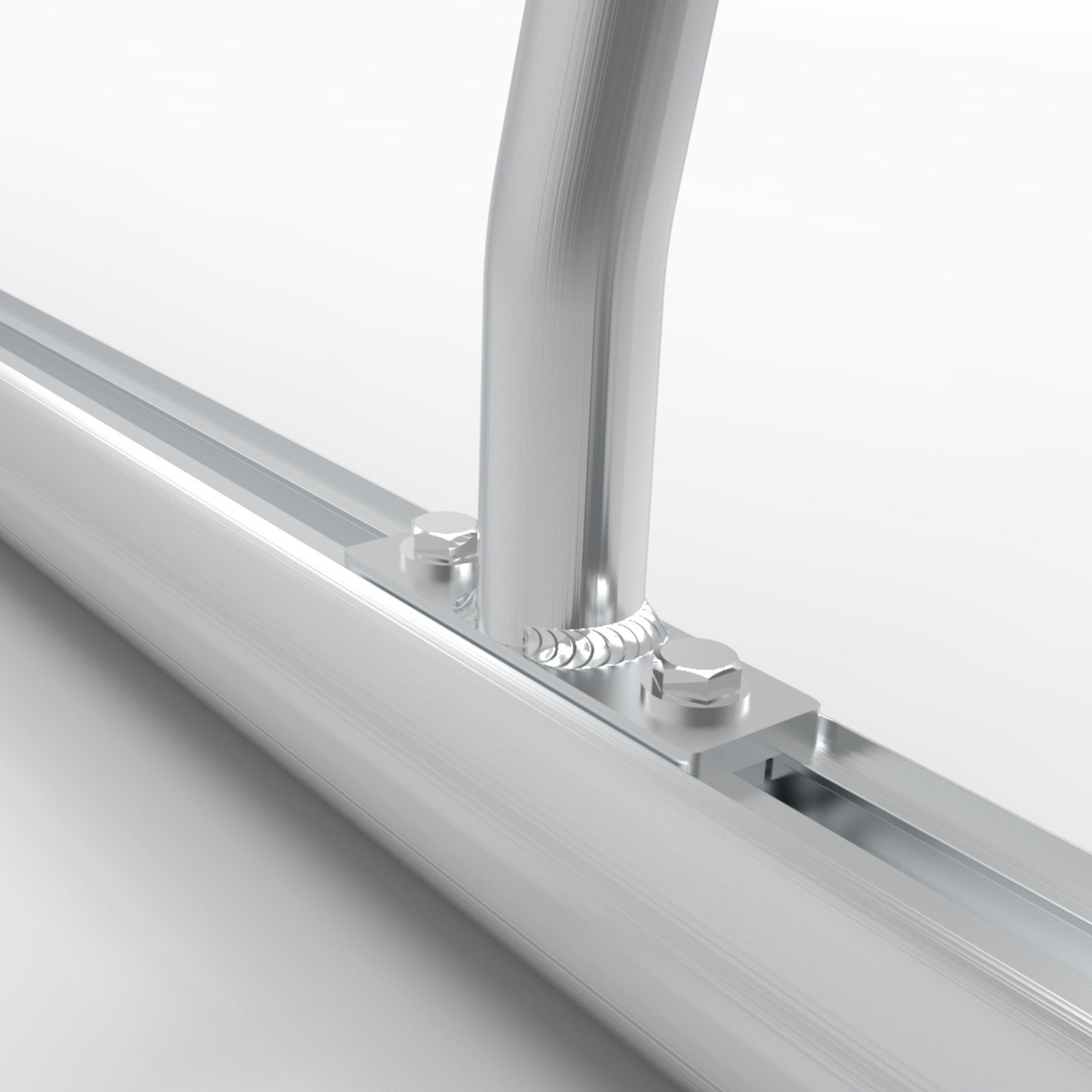 Extra lang demontabel aluminium voetbaldoel - Alusport TR7161D - 7 x 1,3 m