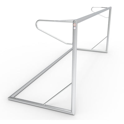 Demontabel professioneel aluminium senior voetbaldoel - Alusport TPW580 - 500 x 200 x 170 cm - incl. net