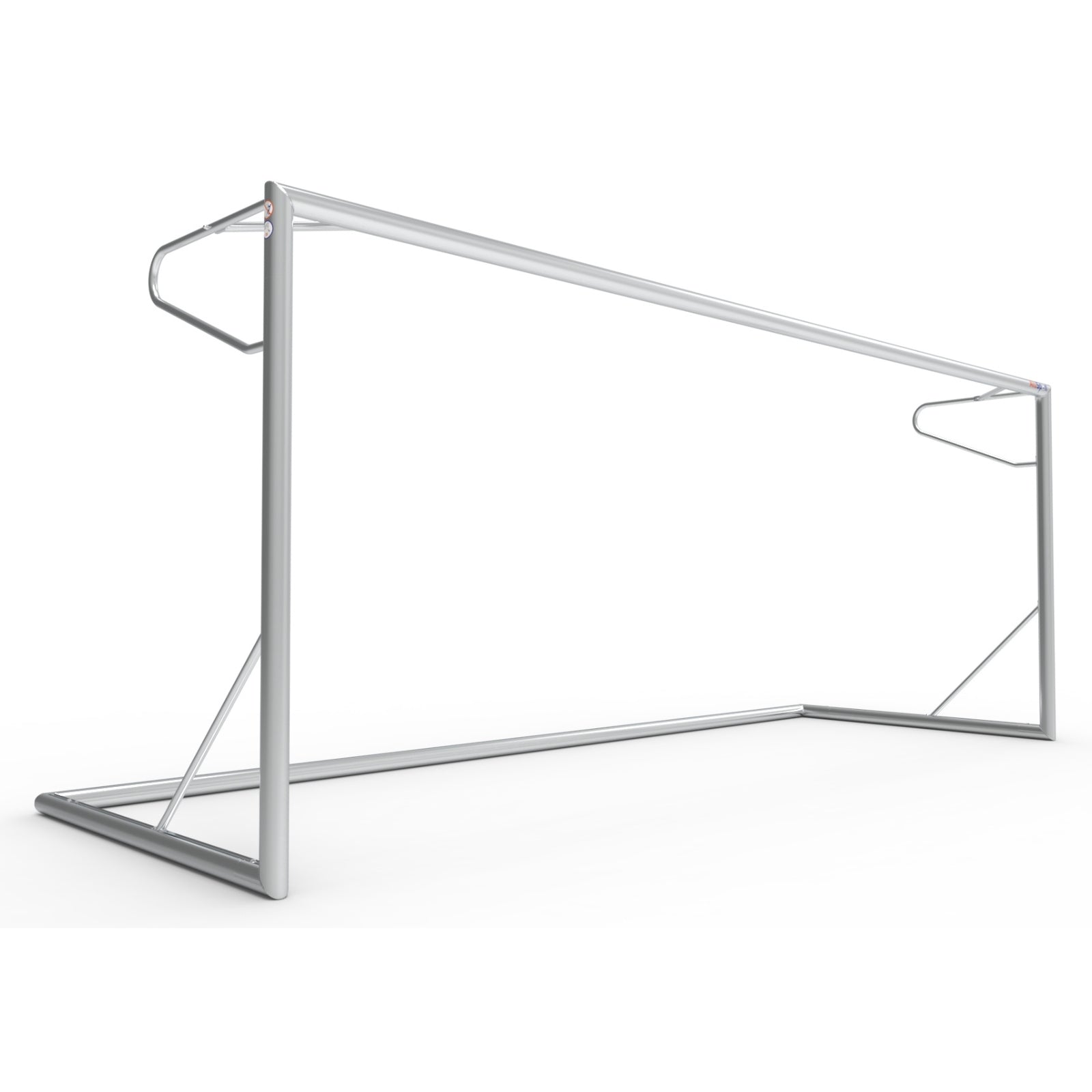 Demontabel professioneel aluminium senior voetbaldoel - Alusport TPW580 - 500 x 200 x 170 cm - incl. net
