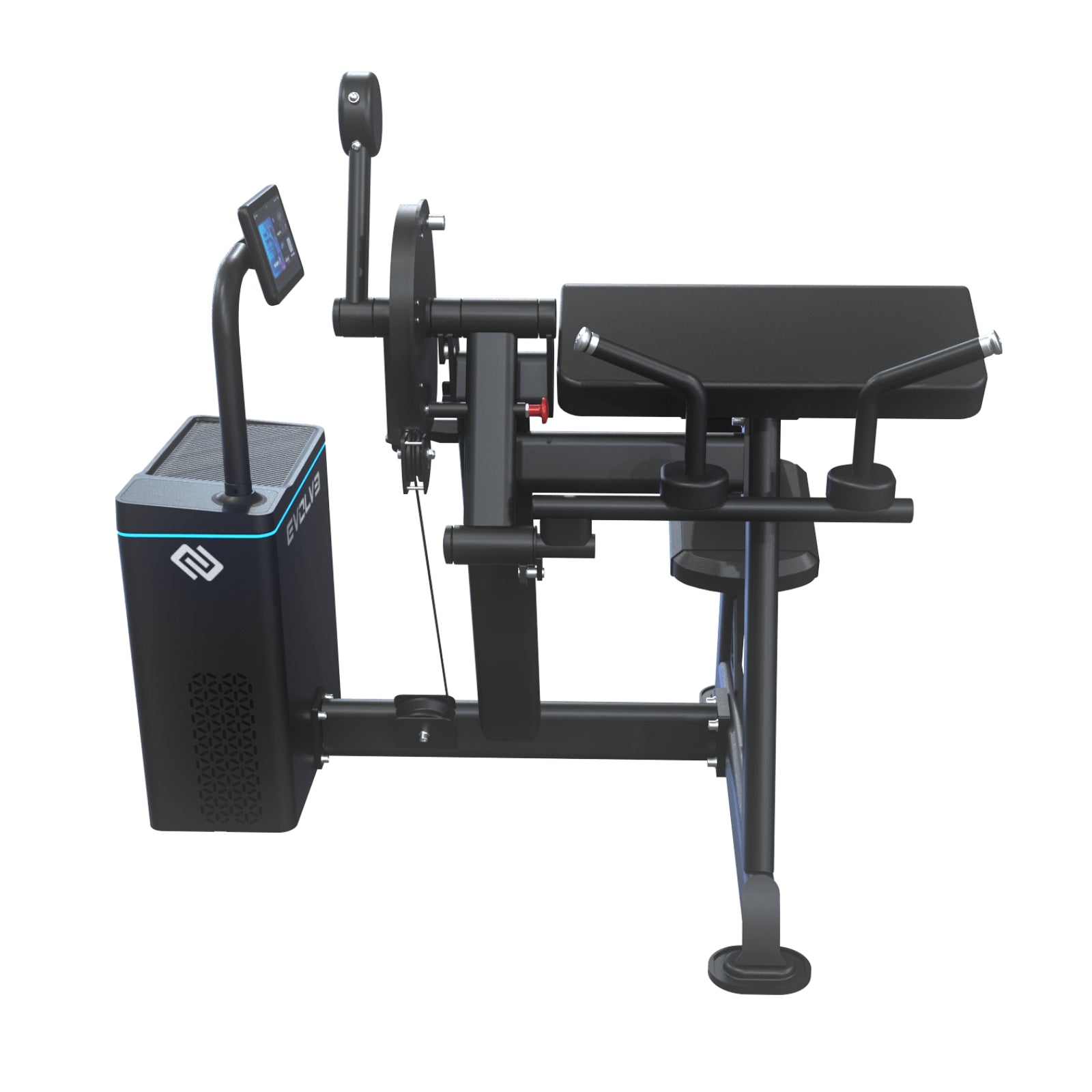 Digitale Bizeps- und Trizepsmaschine – Evolve Fitness Digital Strength DS-427 mit Gewichtsschienen