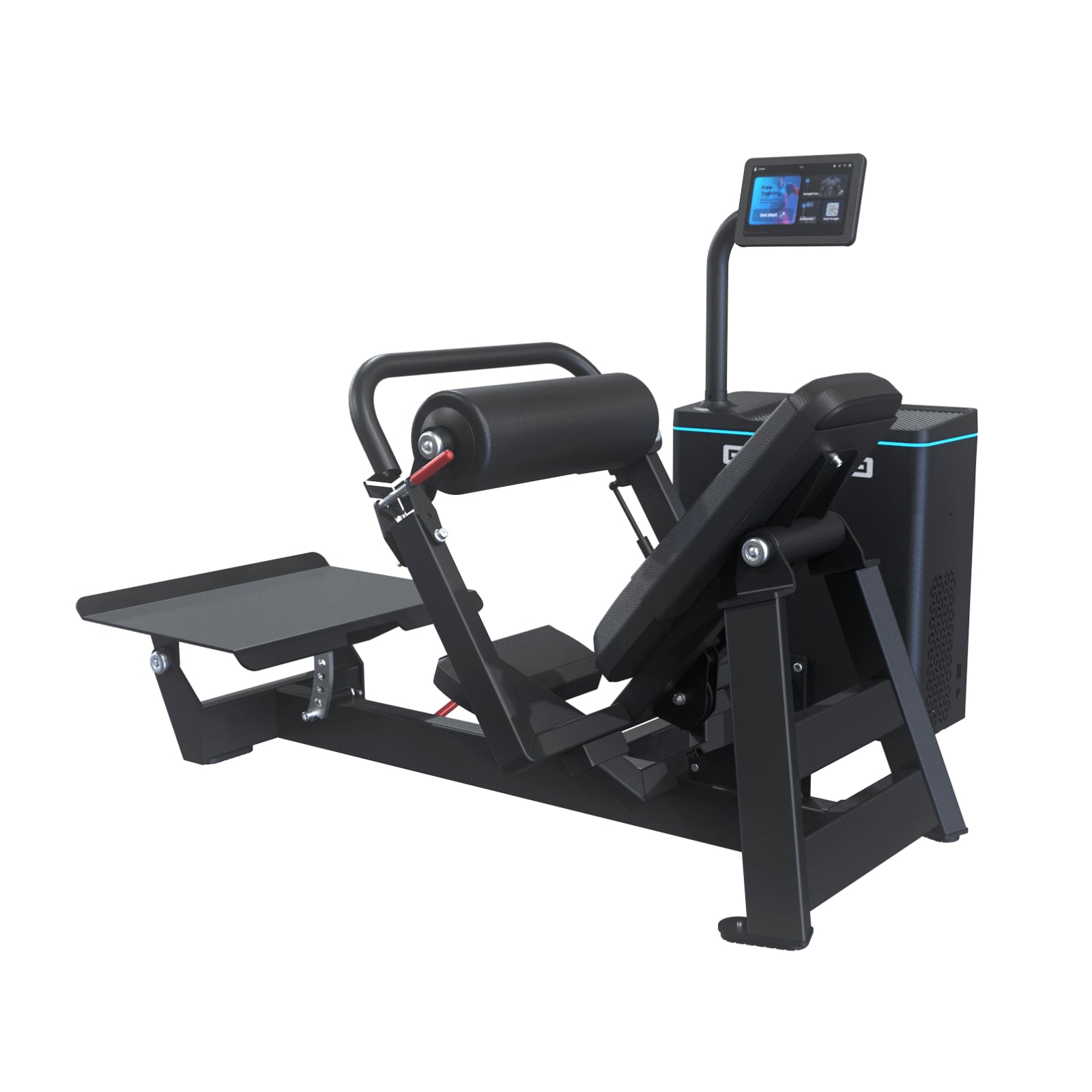 Machine à hip thrust numérique - Evolve Fitness Digital Strength DS-415 à charge guidée