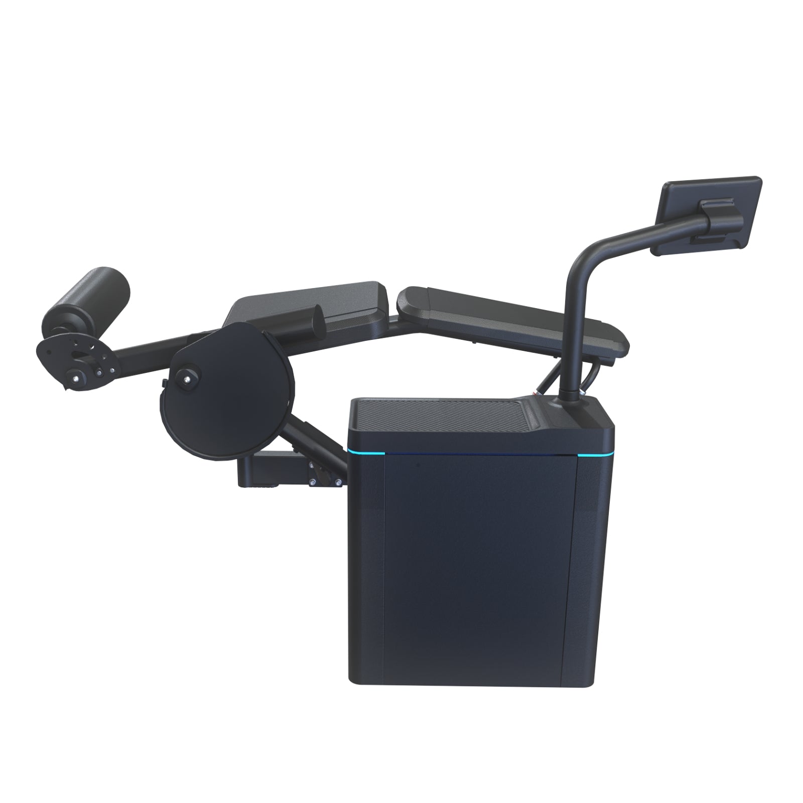 Digital Leg Curl machine (liggend) - Evolve Fitness Digital Strength DS-418 Selectorized