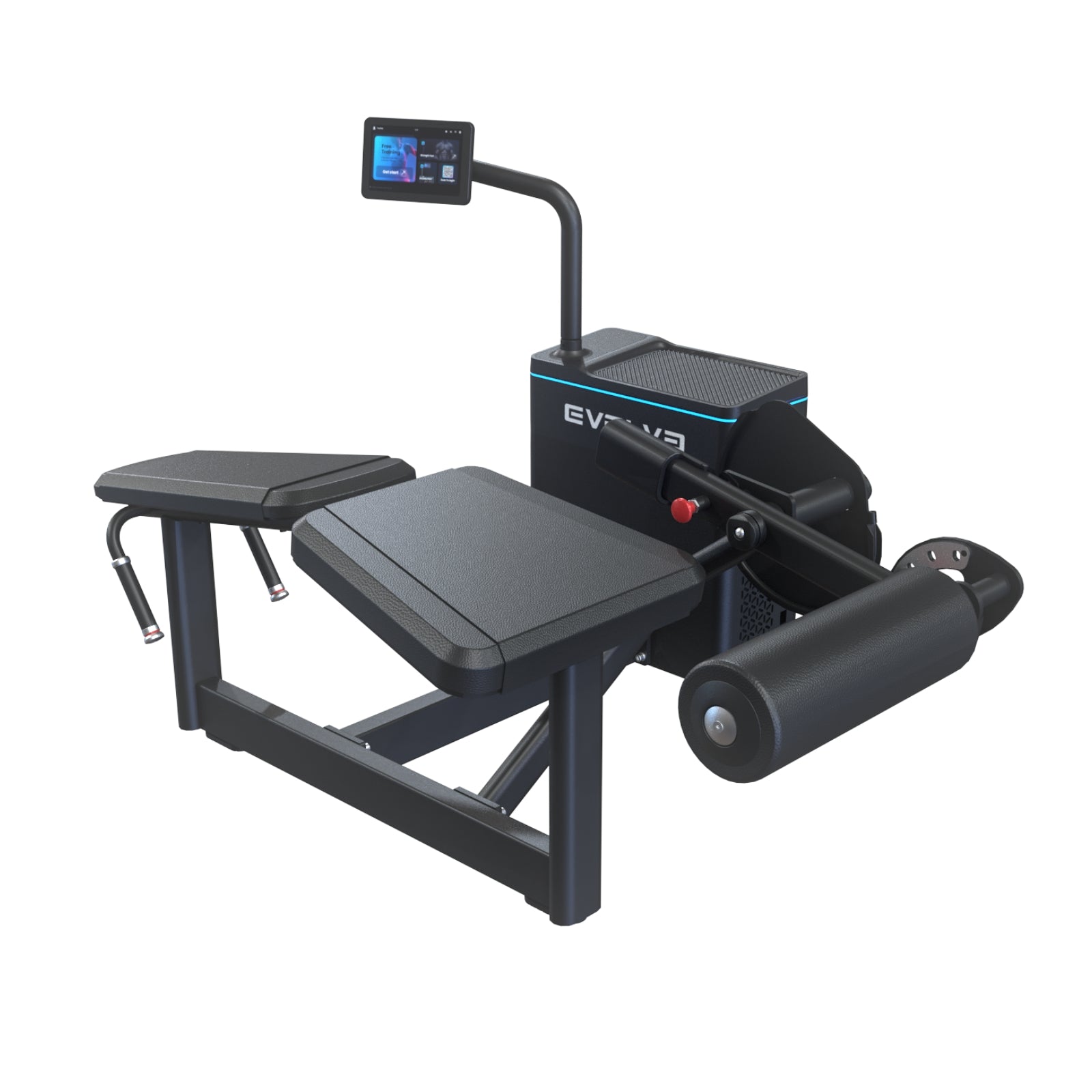 Digital Leg Curl machine (liggend) - Evolve Fitness Digital Strength DS-418 Selectorized