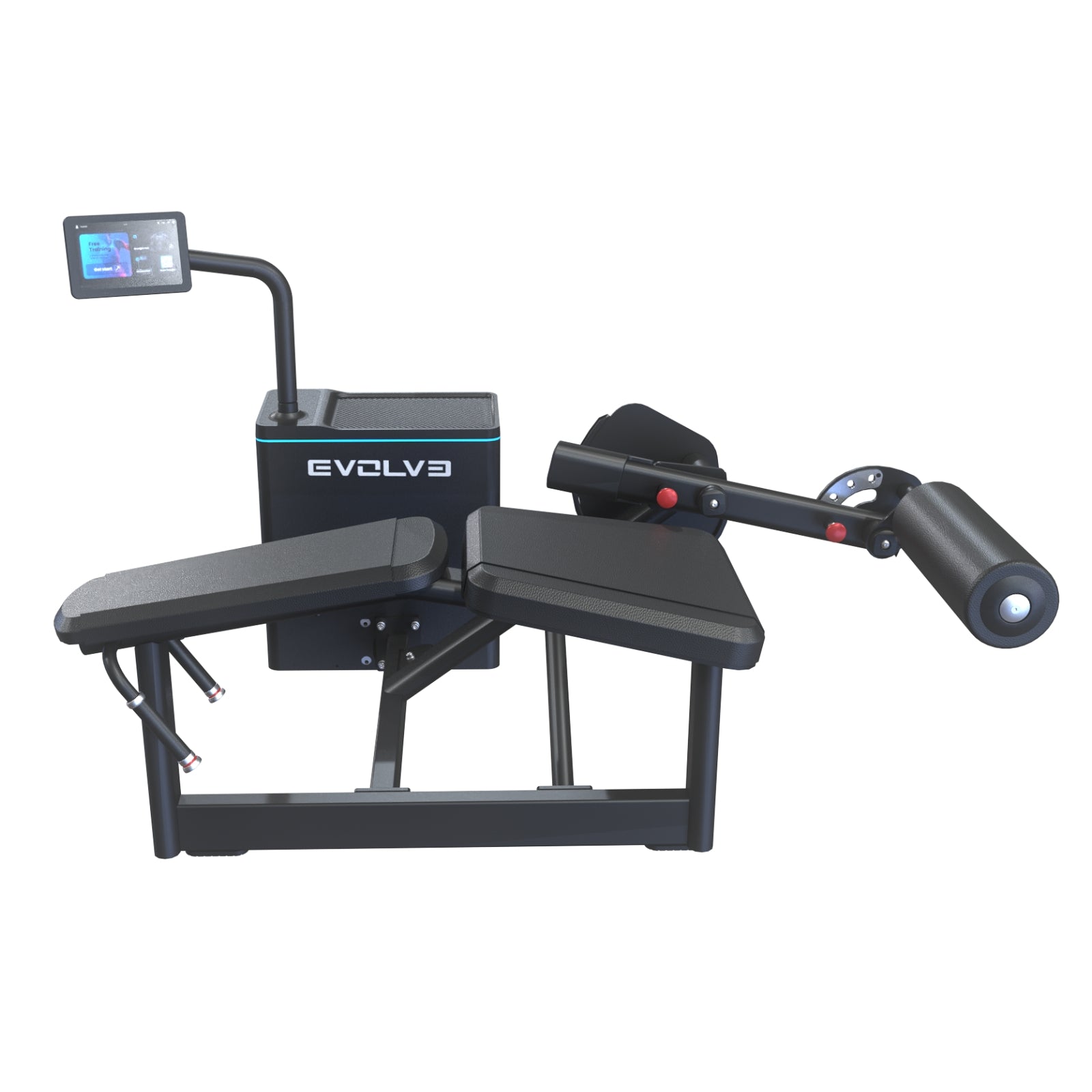 Digital Leg Curl machine (liggend) - Evolve Fitness Digital Strength DS-418 Selectorized