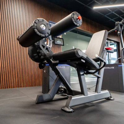Digital Leg Extension & Leg Curl machine - Evolve Fitness Digital Strength DS-425 Selectorized