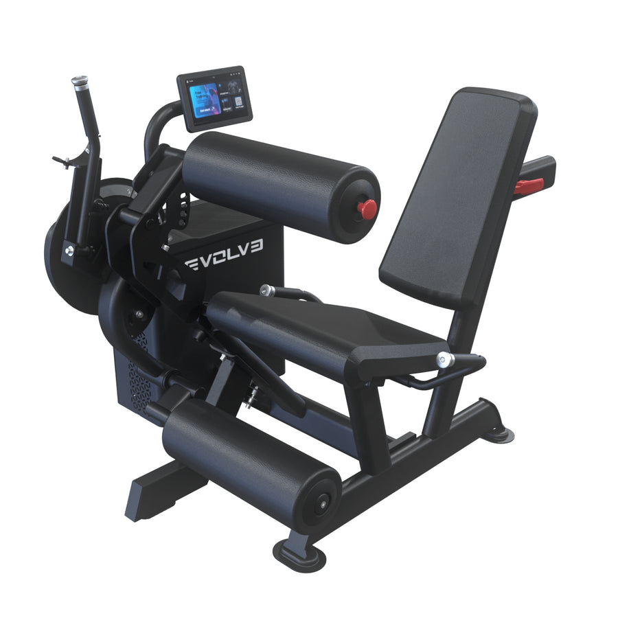 Digital Leg Extension & Leg Curl machine - Evolve Fitness Digital Strength DS-425 Selectorized