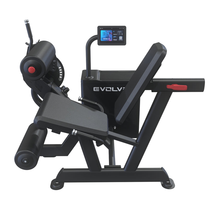 Digital Leg Extension & Leg Curl machine - Evolve Fitness Digital Strength DS-425 Selectorized