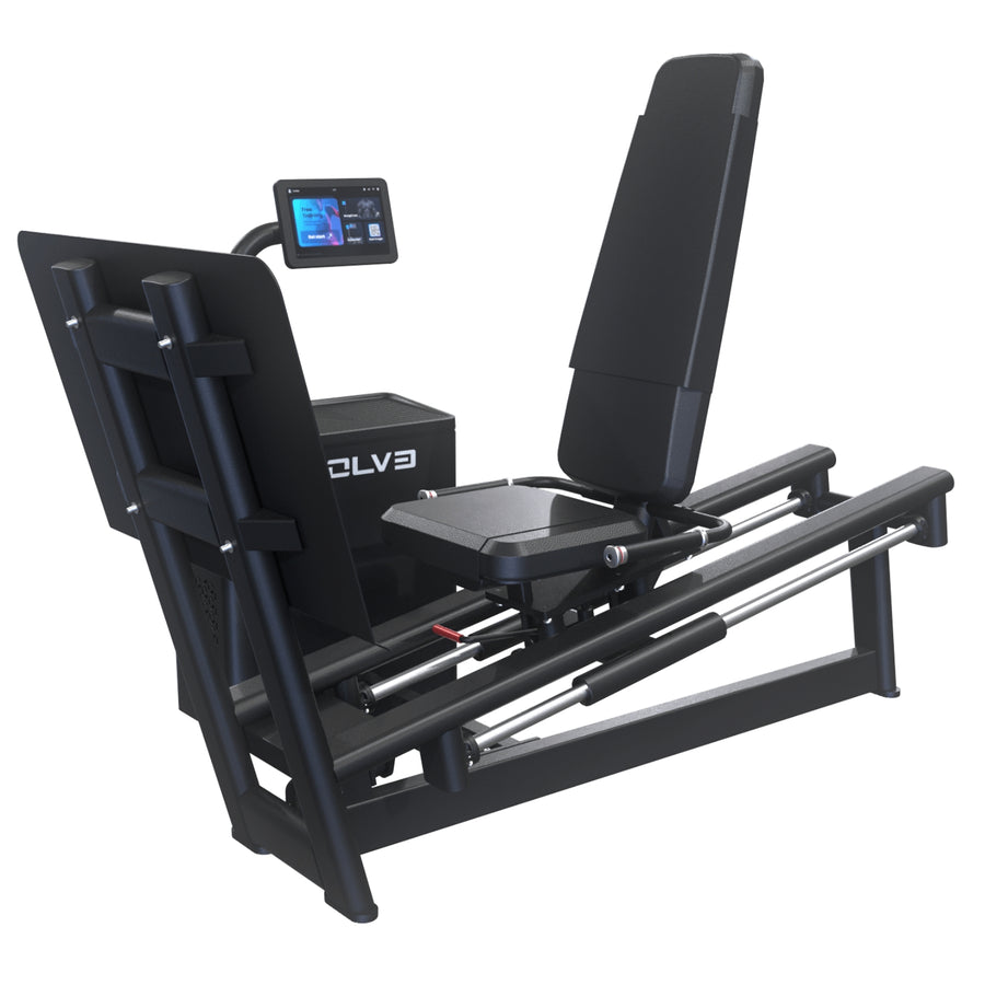 Digital Seated Leg Press Machine - Evolve Fitness Digital Strength DS-411 Selectorized