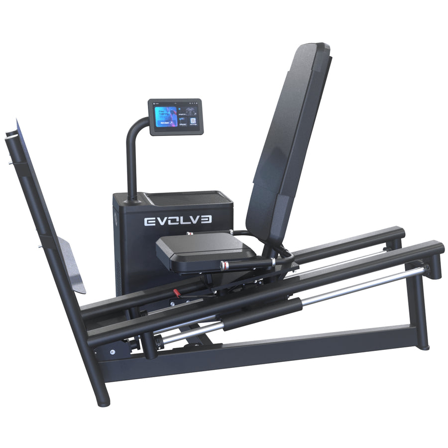 Digital Seated Leg Press Machine - Evolve Fitness Digital Strength DS-411 Selectorized