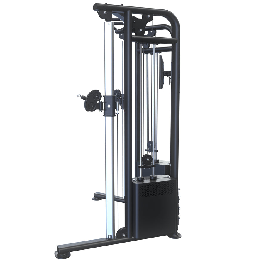 Digital Dual Adjustable Pulley / functional trainer machine - Evolve Fitness Digital Strength DS-450 Selectorized
