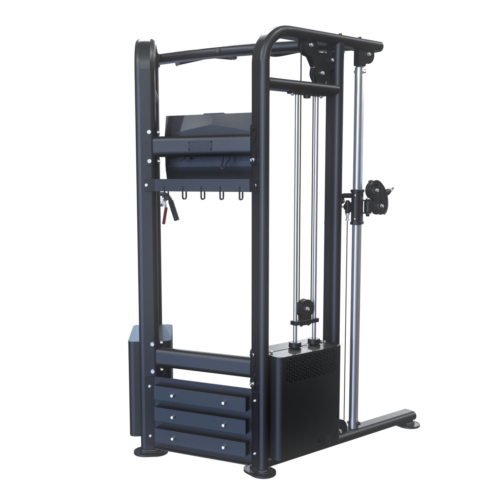 Digital Dual Adjustable Pulley / functional trainer machine - Evolve Fitness Digital Strength DS-450 Selectorized