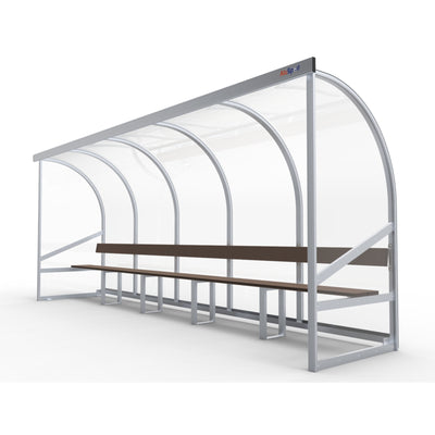 Dugout voor 10 personen - Alusport DO500 - 5 x 2 m