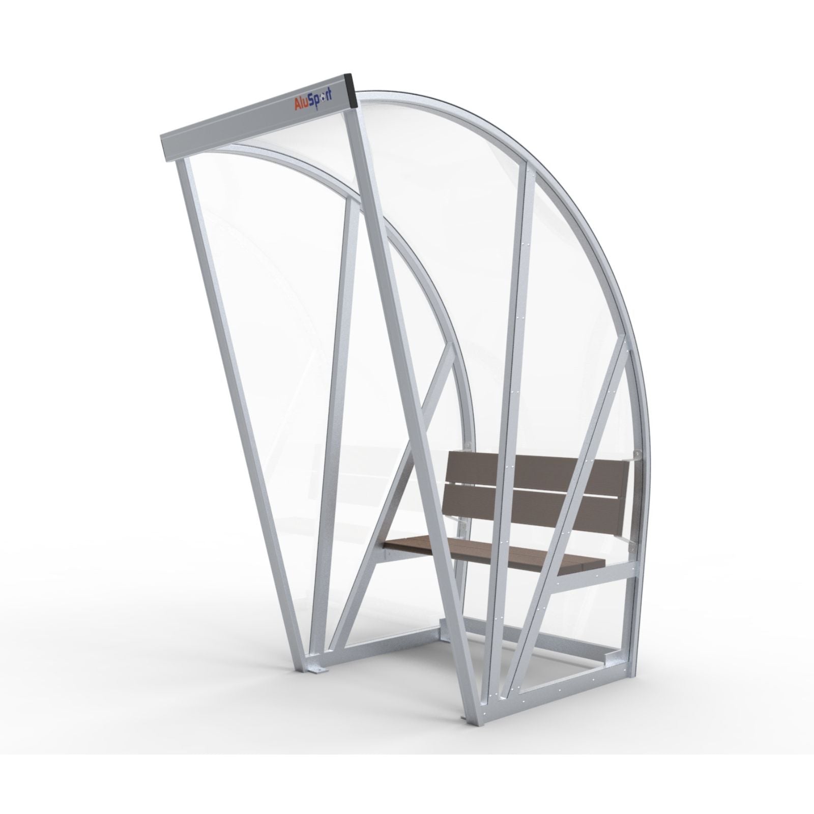 Dugout voor 2 personen - Alusport DO100 - 1 x 2 m