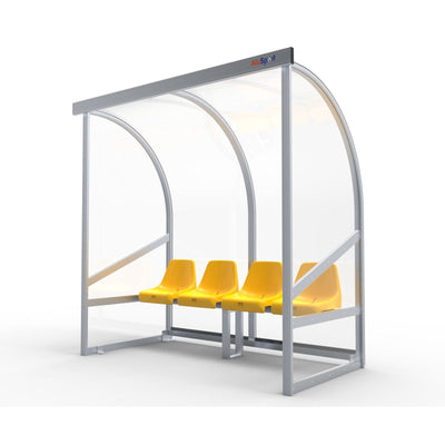 Dugout voor 4 personen - Alusport DO200 - 2 x 2 m