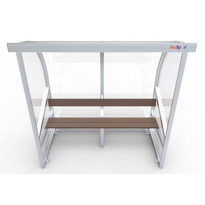 Dugout voor 4 personen - Alusport DO200 - 2 x 2 m