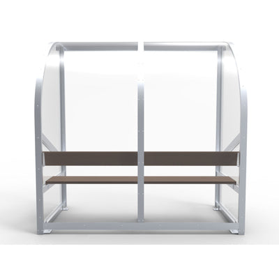 Dugout voor 4 personen - Alusport DO200 - 2 x 2 m