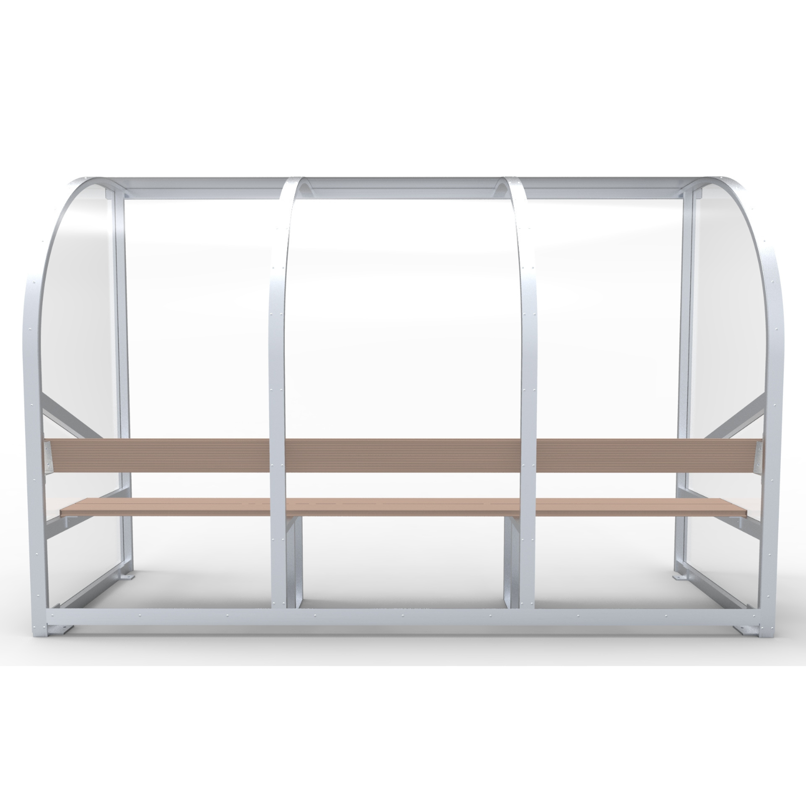 Dugout voor 6 personen - Alusport DO300 - 3 x 2 m