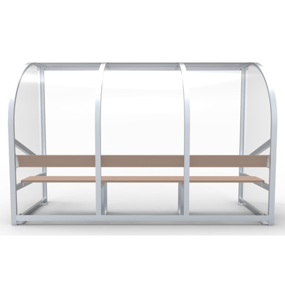Dugout voor 6 personen - Alusport DO300 - 3 x 2 m