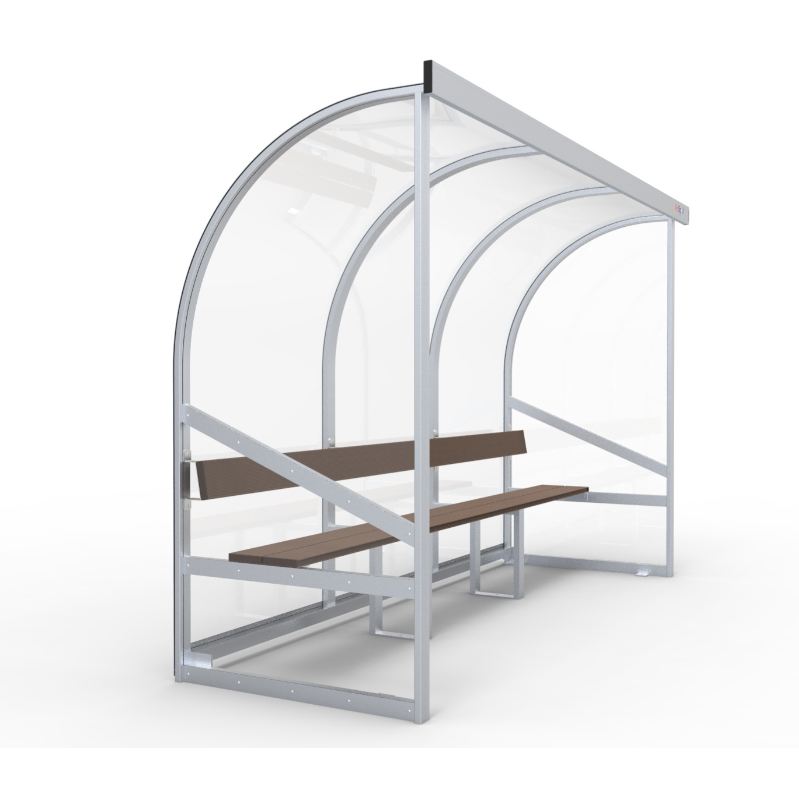 Dugout voor 6 personen - Alusport DO300 - 3 x 2 m