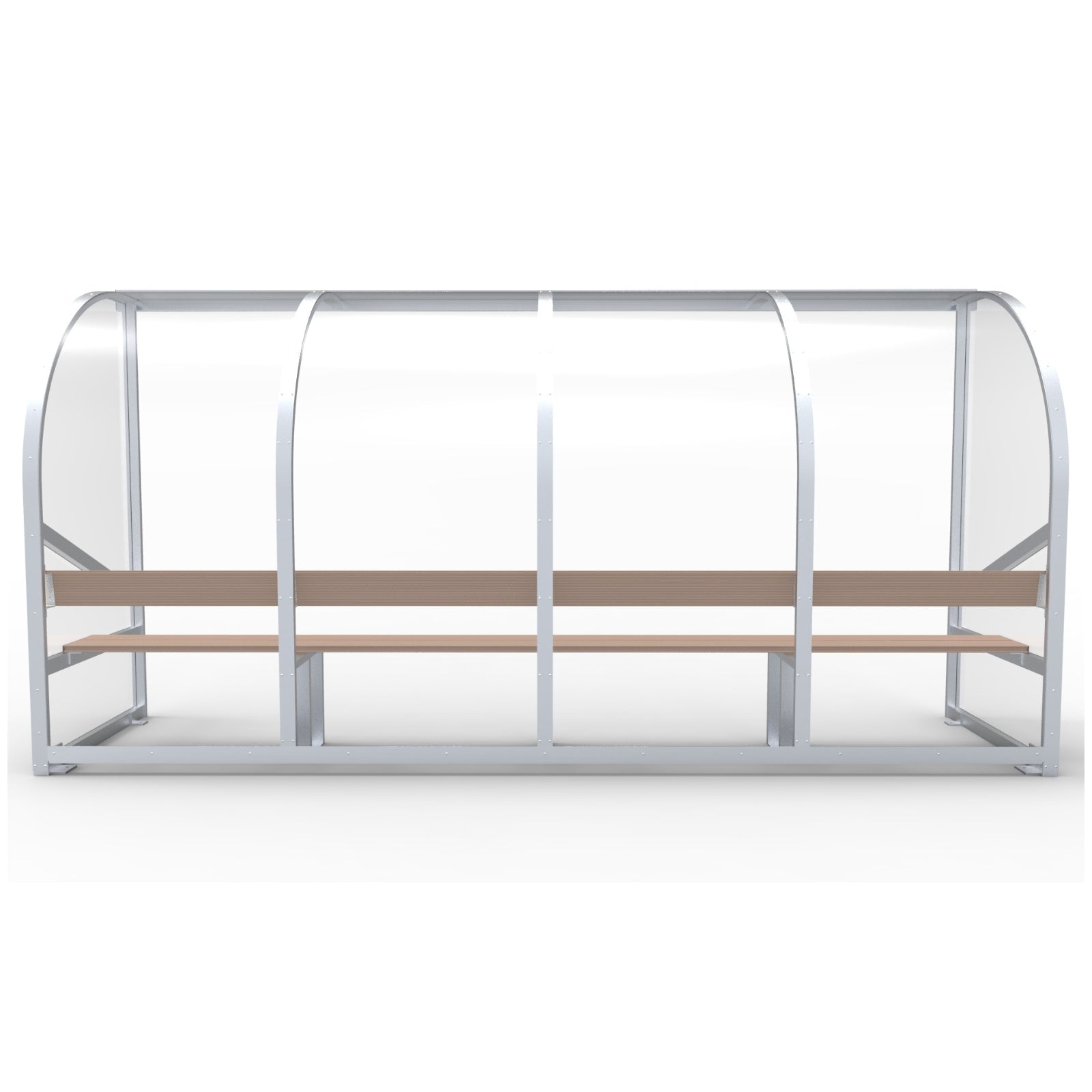 Dugout voor 8 personen - Alusport DO400 - 4 x 2 m
