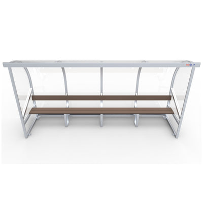 Dugout voor 8 personen - Alusport DO400 - 4 x 2 m