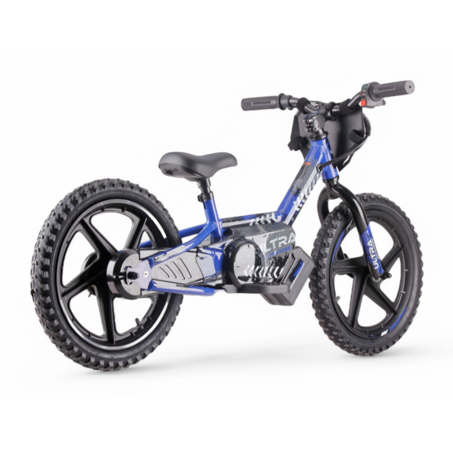 Elektrische Balance Bike Blauw - Rollzone EBB16 - 16 inch wielen / 24 volt