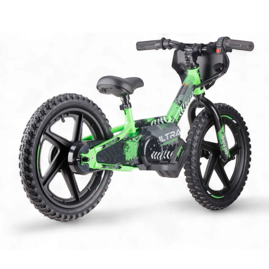 Elektrische Balance Bike Groen - Rollzone EBB16 - 16 inch wielen / 24 volt
