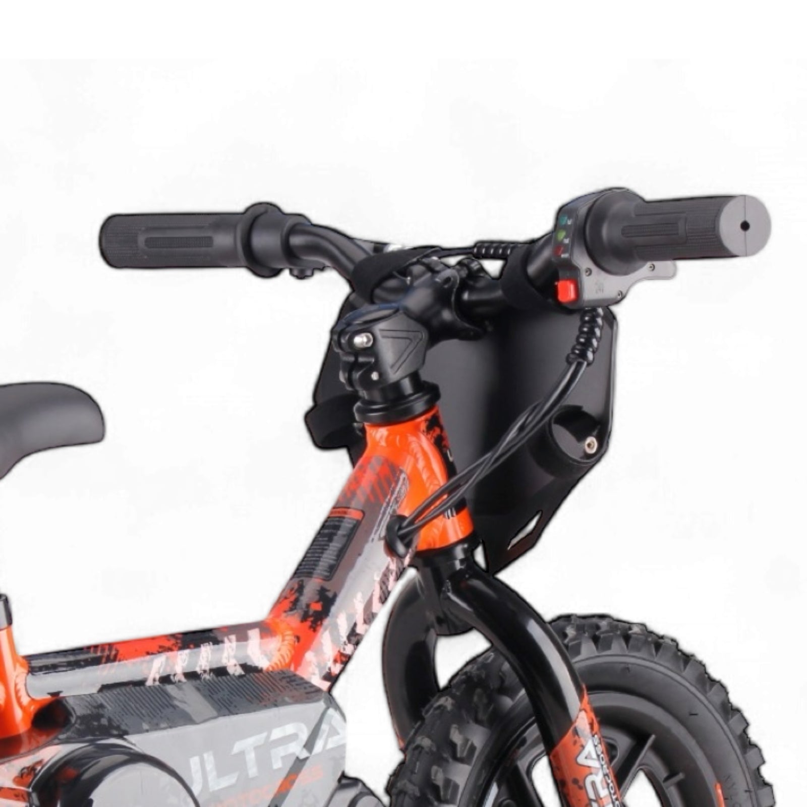 Elektrische Balance Bike Oranje - Rollzone EBB12 - 12 inch wielen / 24 volt