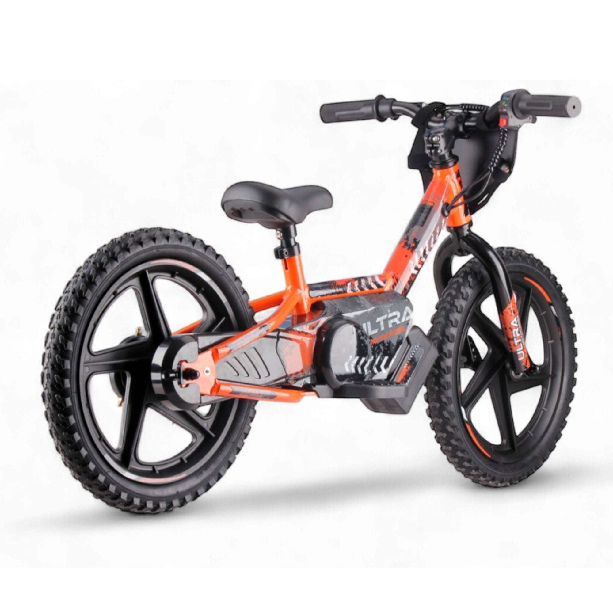 Elektrische Balance Bike Oranje - Rollzone EBB16 - 16 inch wielen / 24 volt