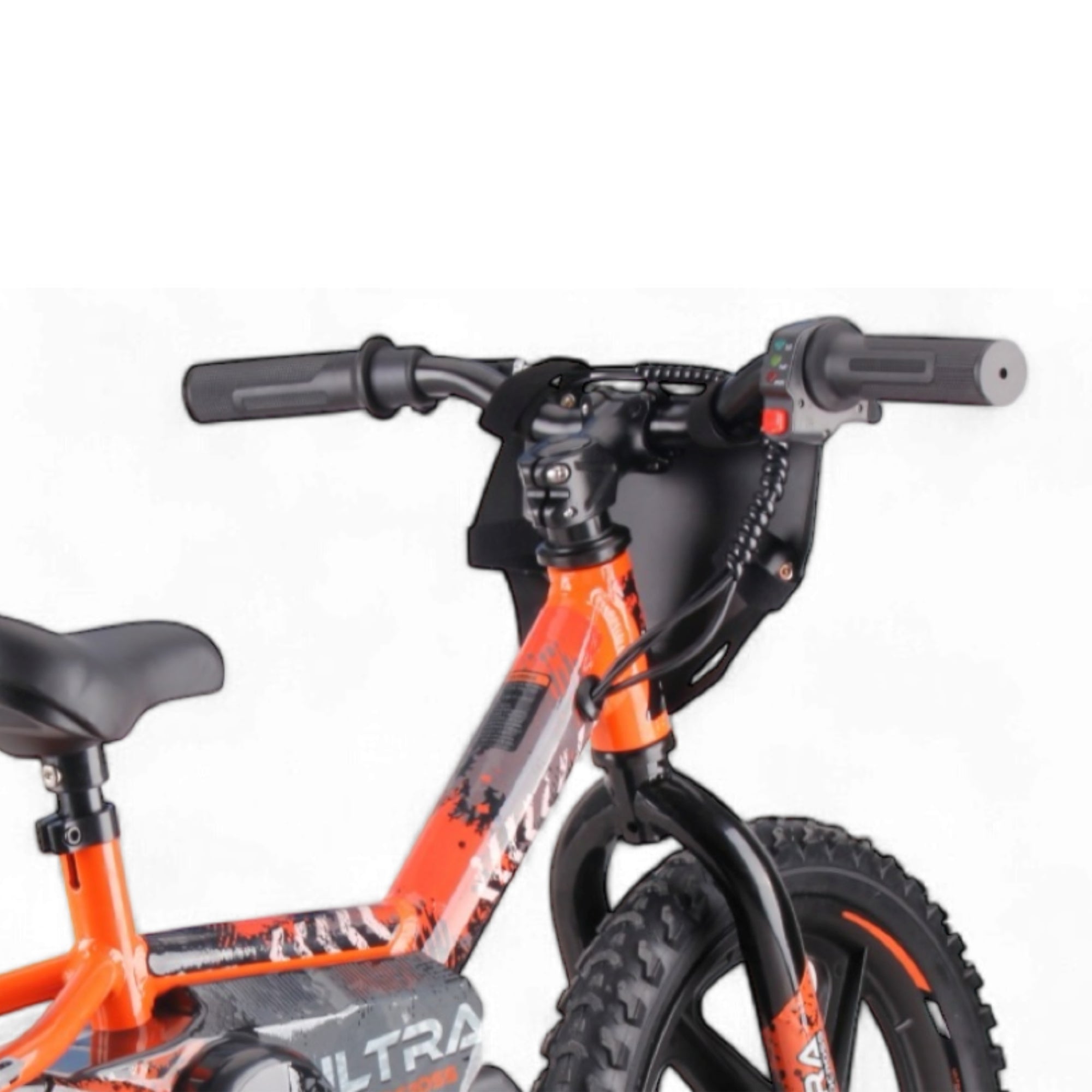 Elektrische Balance Bike Oranje - Rollzone EBB16 - 16 inch wielen / 24 volt