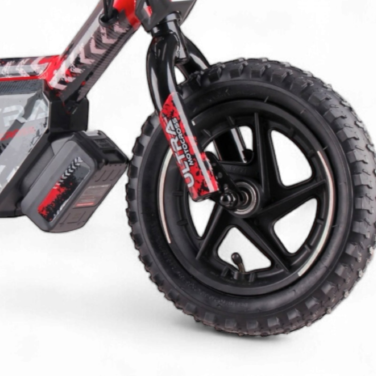 Elektrische Balance Bike Rood - Rollzone EBB12 - 12 inch wielen / 24 volt