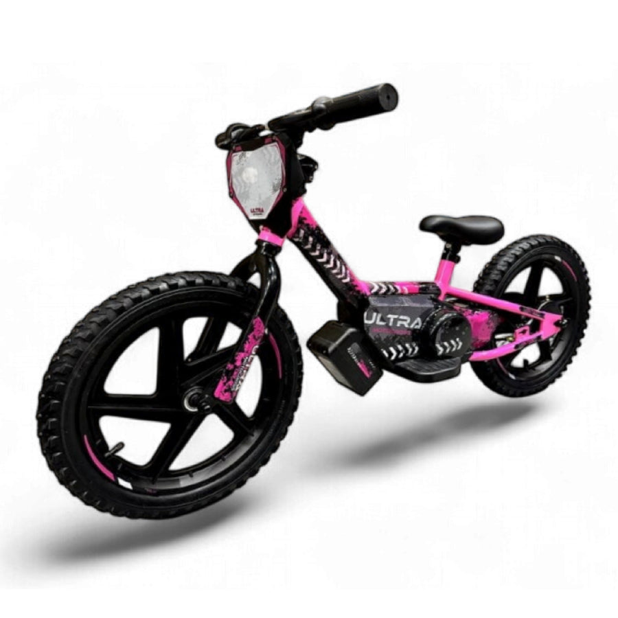 Elektrische Balance Bike Roze - Rollzone EBB16 - 16 inch wielen / 24 volt