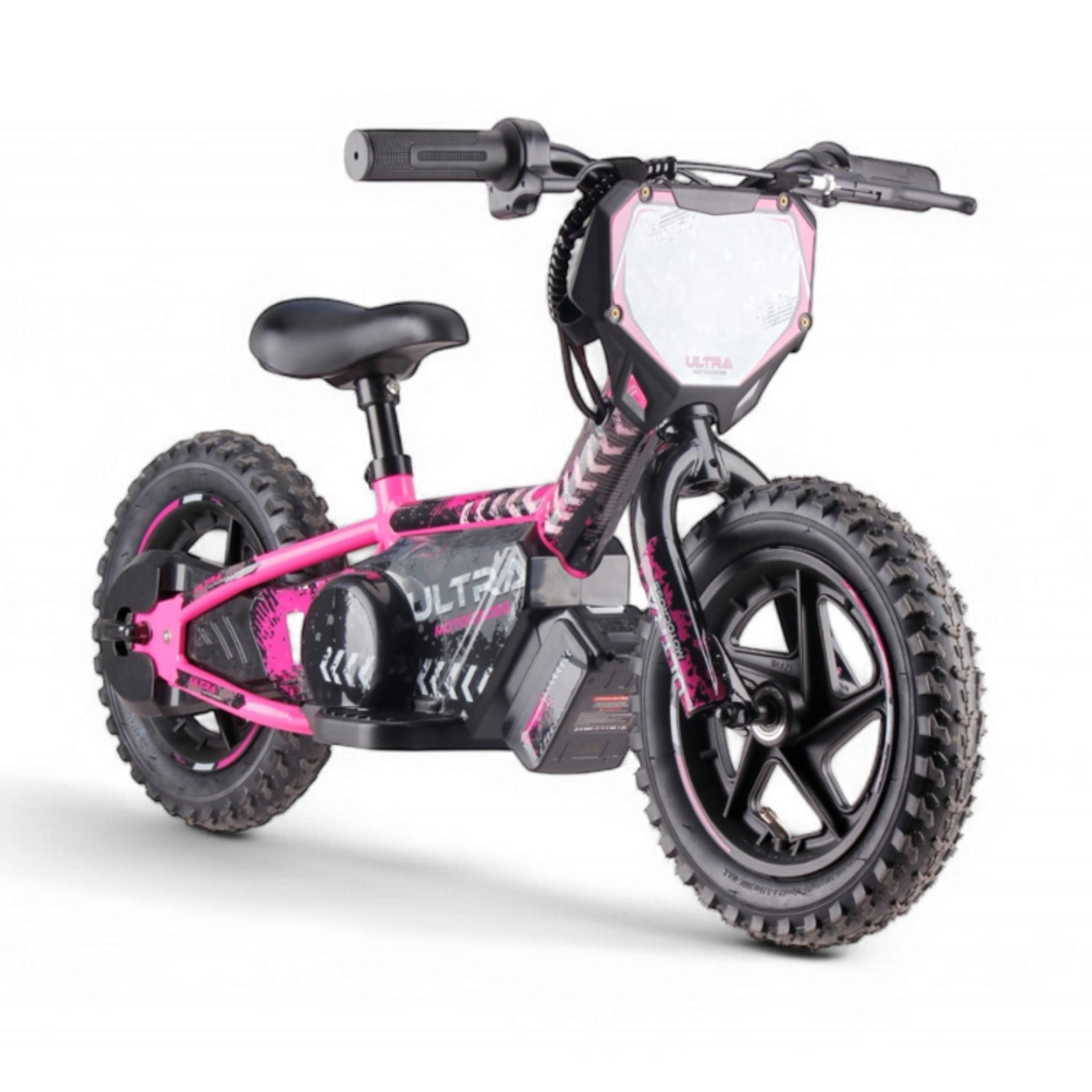 Elektrische Balance Bike Roze - Rollzone EBB12 - 12 inch wielen / 24 volt