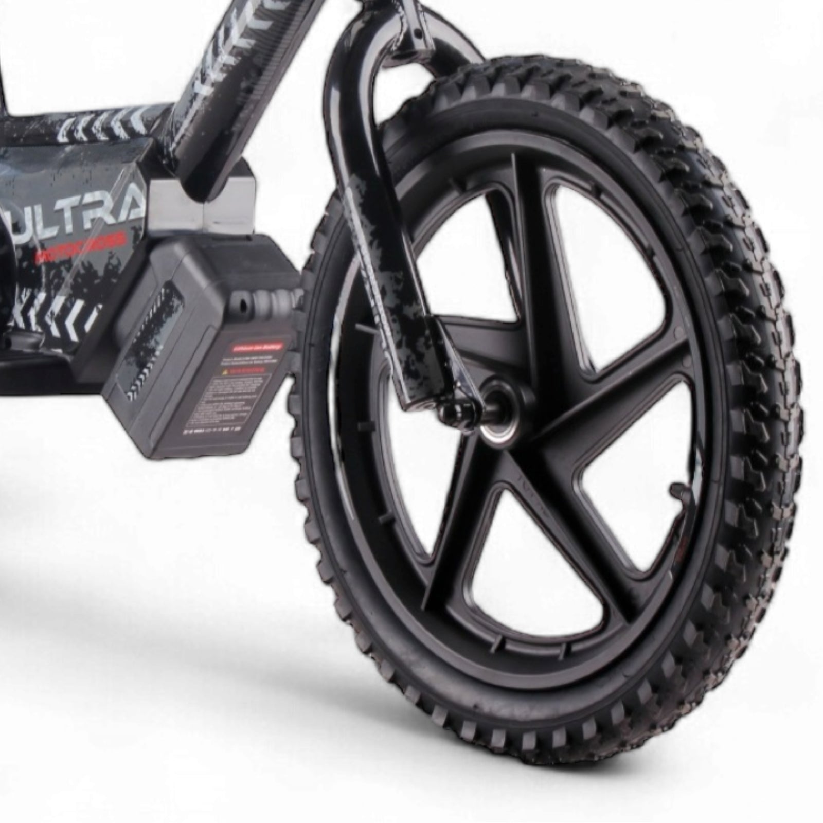 Elektrische Balance Bike Zwart - Rollzone EBB16 - 16 inch wielen / 24 volt